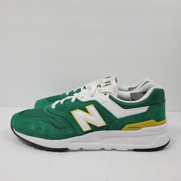 New Balance 997H Men's Green White Shoes CM997HVI US Size 8 - Picture 2 of 8